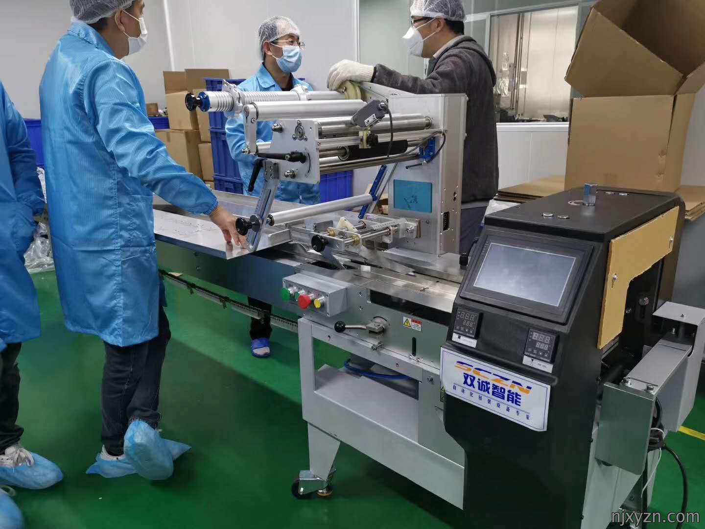 <span>口罩包装机客户应用</span>